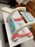 盟石（cute stone）婴儿玩具新生儿见面礼盒实用0-6个月健身架宝宝用品满月礼物高档 萌兔充电版【甄享礼盒款】4合1健身架+学步车+钢琴 臻享高档礼盒款【活石＆盟石联合出品】百天送礼无忧 实拍图