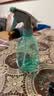 家用酒精喷壶消毒水清洁专用喷雾瓶气压式细雾浇花洒小喷水壶喷瓶 透蓝【1个装】 500ml 实拍图