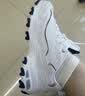 斯凯奇（Skechers）女鞋小白熊女士休闲鞋子厚底增高百搭运动软底老爹鞋女99999863 白色/海军蓝色/WNV 37.5 实拍图