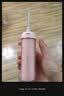 博皓（prooral）冲牙器F23便携式洁牙器旅行居家洗牙器牙结石清理牙齿冲洗器 粉色180ml 实拍图