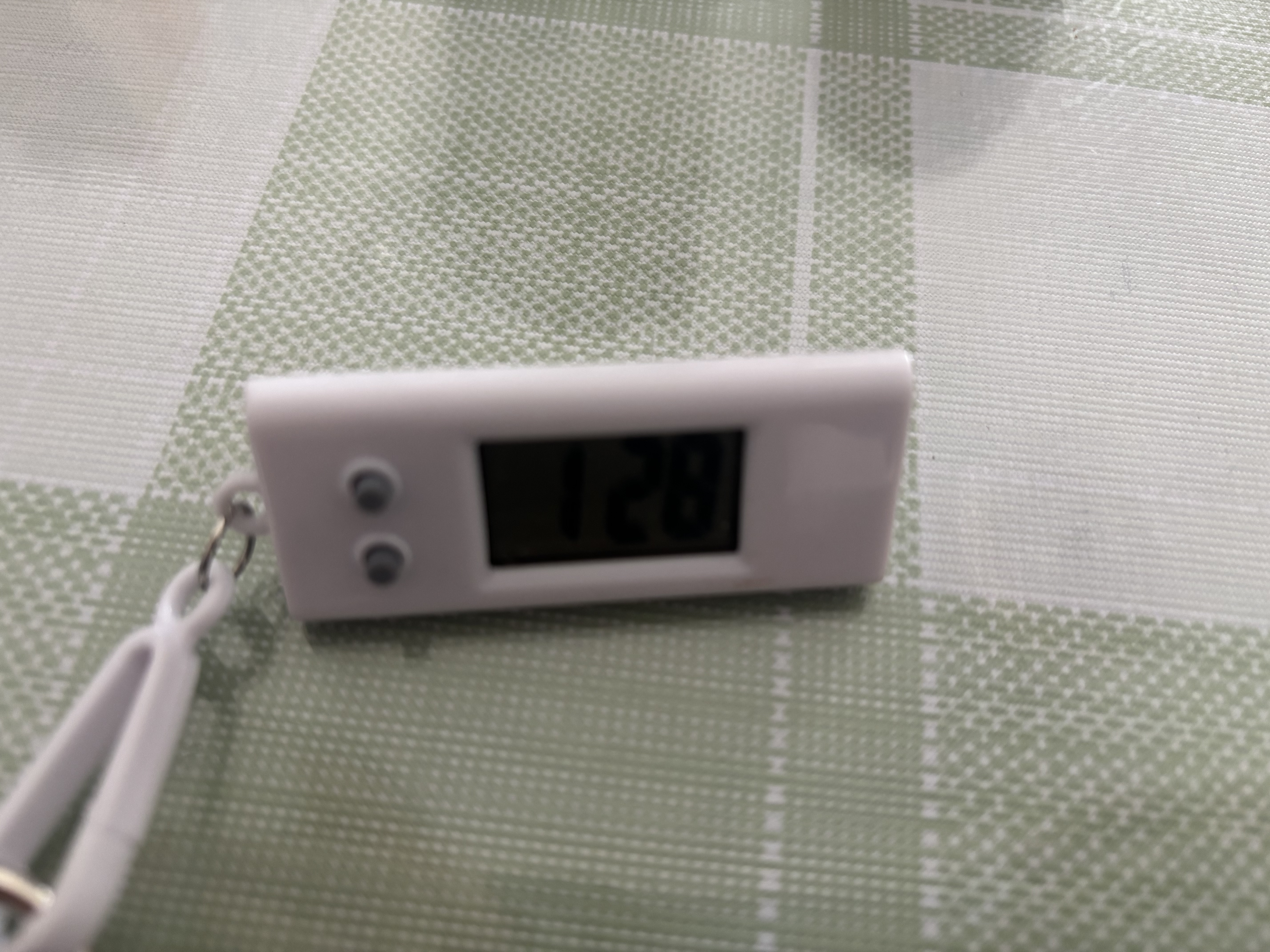 静音考试专用电子表学生中考高考初中生迷你钟表数字显示桌面手表 【静音设计】三角款多色 三角款白色 实拍图