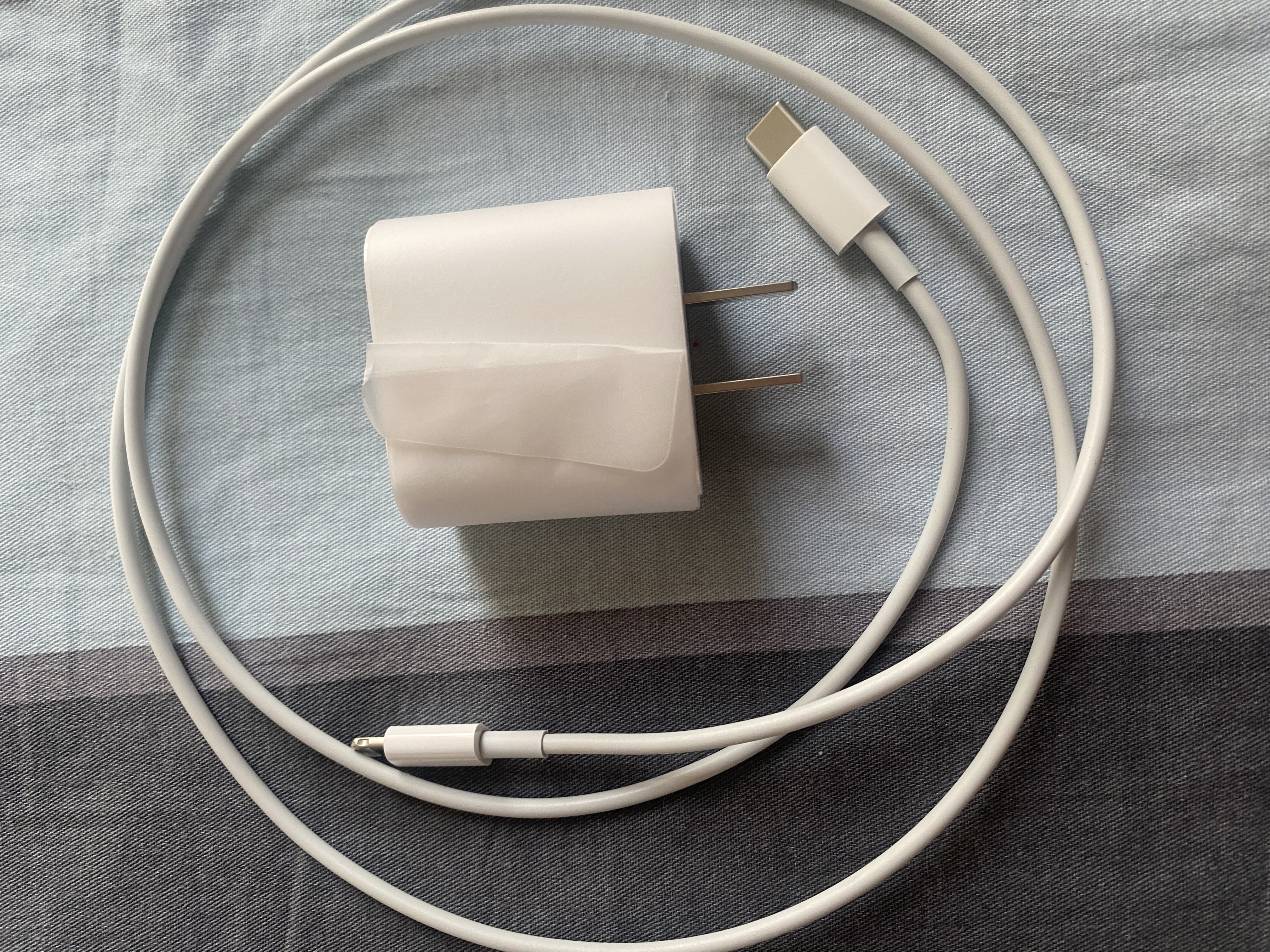 Apple/苹果 type-c转lightning闪电充电线-1米 手机数据线 旗舰店原装苹果iPhone 14 Pro Max快充线 实拍图