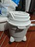 德尔玛（Deerma）【返50E卡到手102元】TJ700S 桶式吸尘器 开荒装修院子吹灰 家用商用 1200W大功率 3用吸头 实拍图