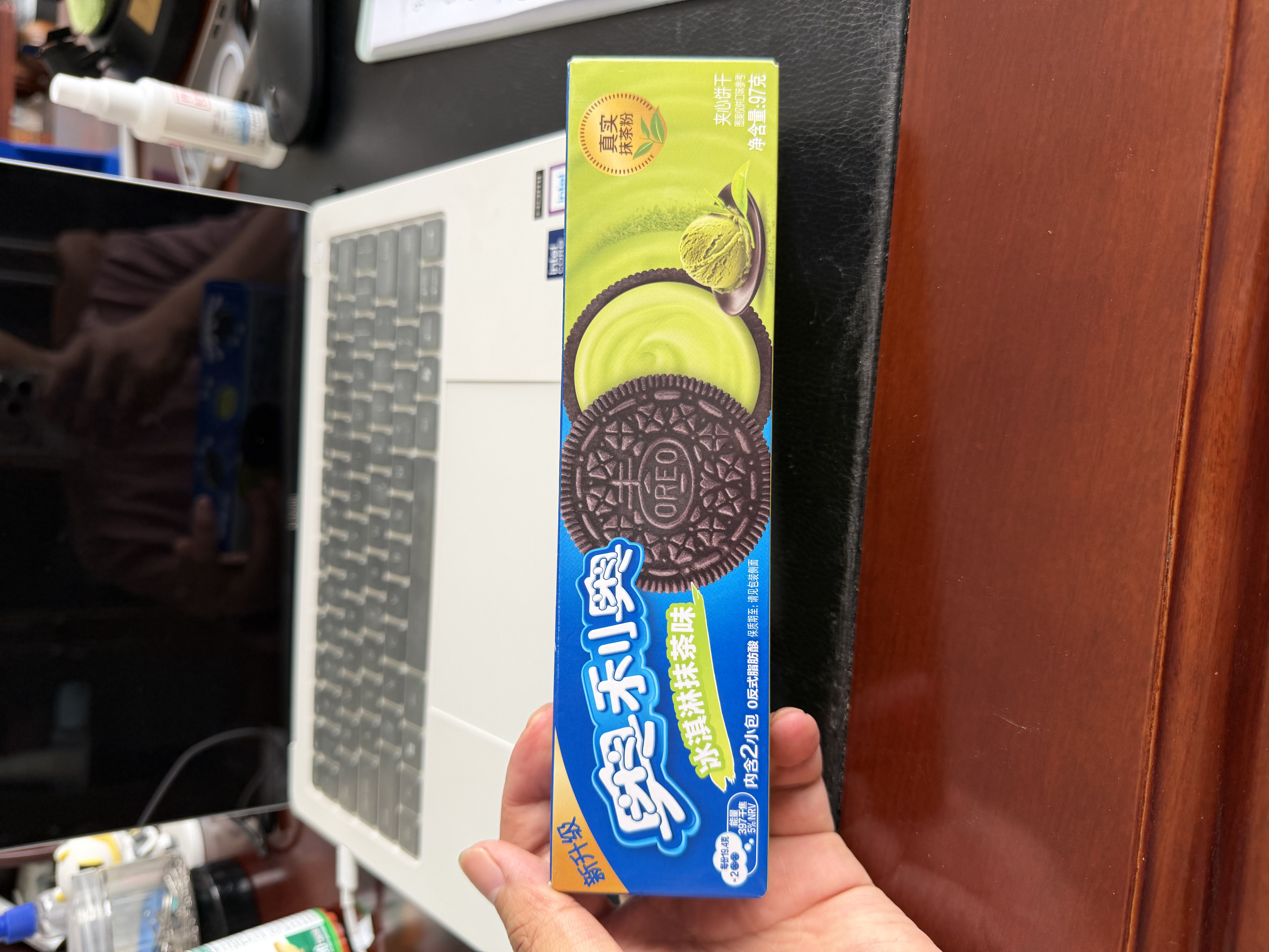 奥利奥（Oreo） 夹心饼干  冰淇淋抹茶味97g 办公室下午茶早餐 休闲零食 实拍图