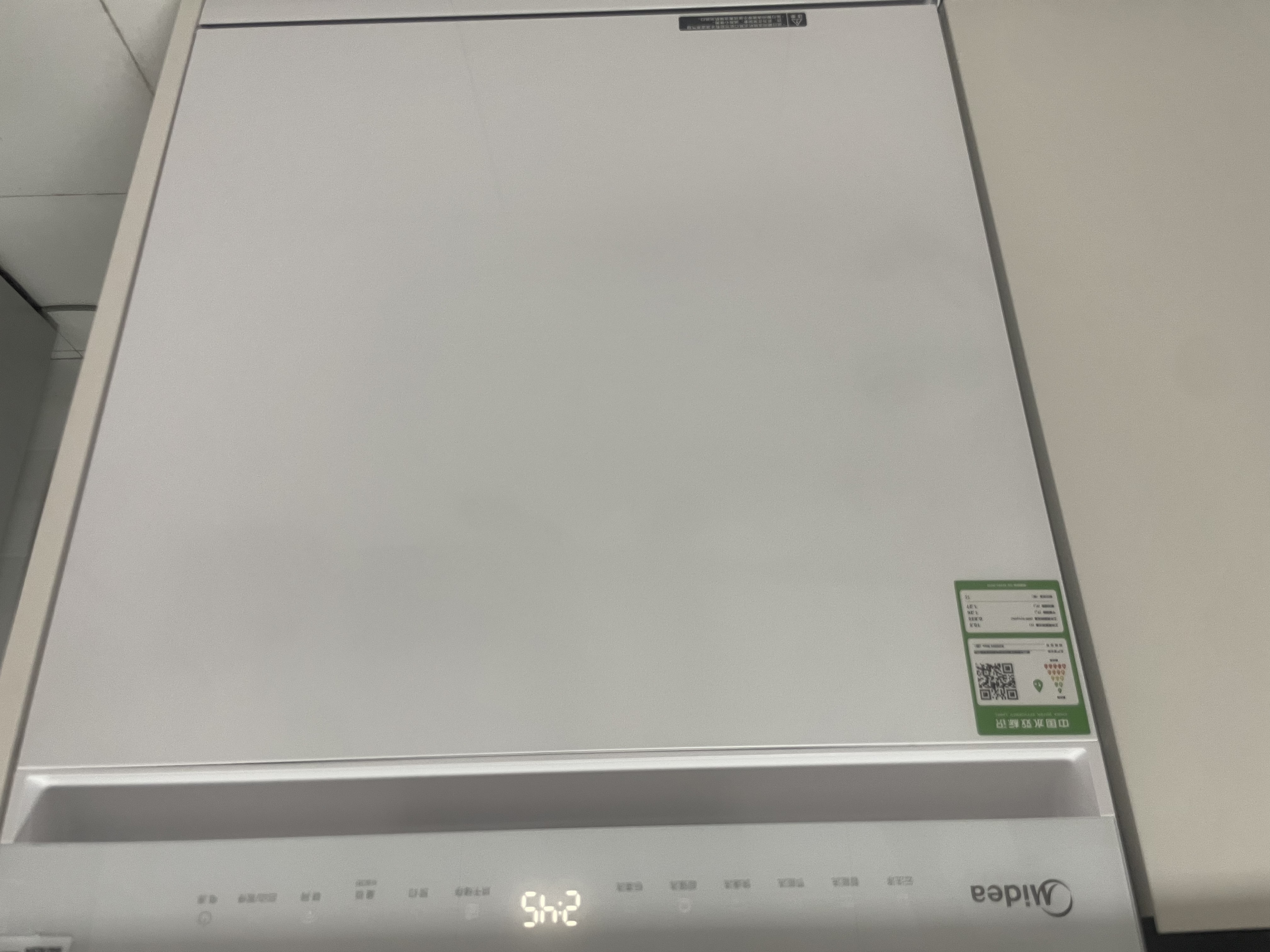 美的（Midea）【RX600S Max白色】150升以上独嵌两用洗碗机变频四星消毒105℃热风烘干168H抑菌存储新款 实拍图