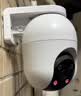 萤石 C8C 500万摄像头 无线WiFi 室外双云台360° 防水防尘监控 手机远程 人形检测 全彩夜视 实拍图