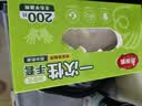 美丽雅  一次性手套食品用升级加厚200只 盒装抽取pe手套厨房餐饮家务 实拍图
