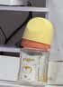 贝亲（Pigeon）奶瓶新生婴儿礼盒玻璃材质宽口径奶瓶自然实感第3代 160ml SS奶嘴（0月以上）彩绘版 实拍图