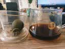 大益TAETEA茶叶普洱茶双层滤水玻璃茶杯 耐冷耐热茶水分离 实拍图