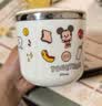 迪士尼（Disney）儿童牛奶杯学饮杯不锈钢水杯学生上学专用杯子宝宝幼儿喝水训练杯 实拍图