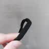 【强拉不断】高弹力耐用ins马尾无接缝皮筋扎头发简约发圈头绳 黑色20根特惠装 实拍图