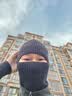 回力（Warrior）帽子巴拉克拉法帽男女冬季保暖头套面罩户外防寒风针织帽毛线冷帽 实拍图