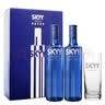 深蓝（SKYY）伏特加VODKA蓝天 原瓶进口 洋酒烈酒调酒基酒 750ml 实拍图