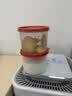 特百惠（Tupperware）迷你圆形600ml保鲜盒坚果零食水果收纳盒食品级冰箱冷藏储物盒 实拍图