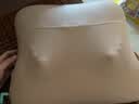 SKG 腰部按摩仪V5【中秋节礼品】腰靠靠垫车载护腰颈椎肩颈腿背部热敷按摩器生日礼物实用送父母长辈 卡其色-限定礼盒 实拍图