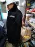 艾买 保安大衣 男冬季加厚棉服保安服冬装多功能大衣中长款保暖防寒服执勤棉衣 加长款/热熔棉反光条过膝盖 180 实拍图