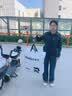 Rtako电动车挡风被冬季加厚2025新款加大保暖防风1500G加长护肩防水瓶 【米色】1500g 蜂窝棉 盖腿护肩 送称少一克免费退 实拍图