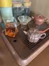 忆壶茶茶盘茶台2026年新款高端茶具托盘小型一人竹质家用带储排水干泡台 实拍图