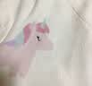 戴维贝拉（DAVE＆BELLA）儿童高领毛衣半边绒雪尼尔男童上衣女童针织衫秋冬新款宝宝衣服 米白【DB4237172-A】 110 cm（建议身高100-110cm） 实拍图