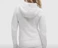 lululemon丨Scuba™ 女士拉链连帽衫*拉绒 杂色核心超浅灰(LW3KAMS) M /8 实拍图