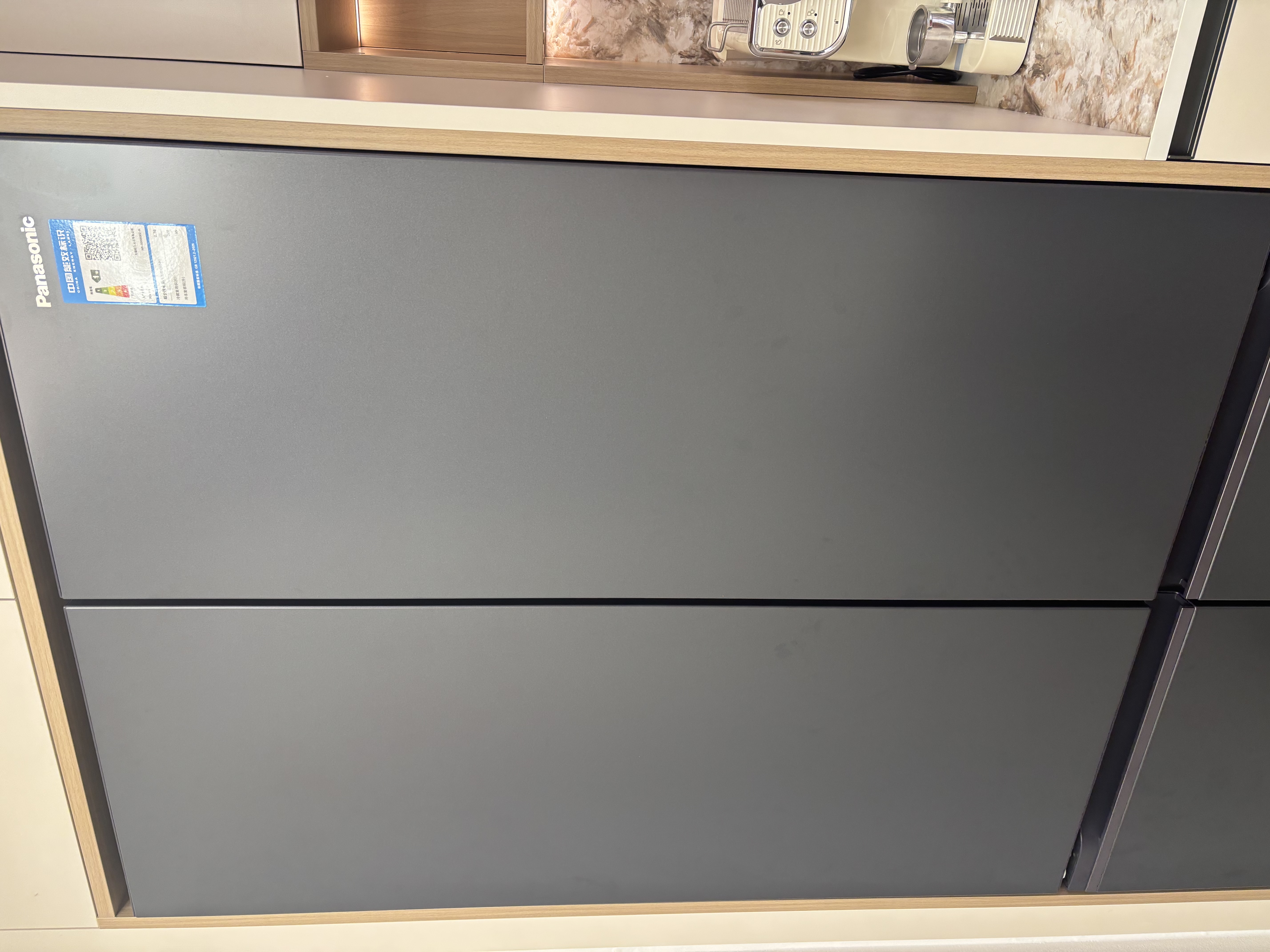 松下（Panasonic）【国家补贴】Xtra黑布林3.0十字503L四开门零嵌入大容量家用电冰箱一级能效自动制冰NR-XD50GEC-H 【26年新品】【黑布林3.0活氧除菌】 实拍图