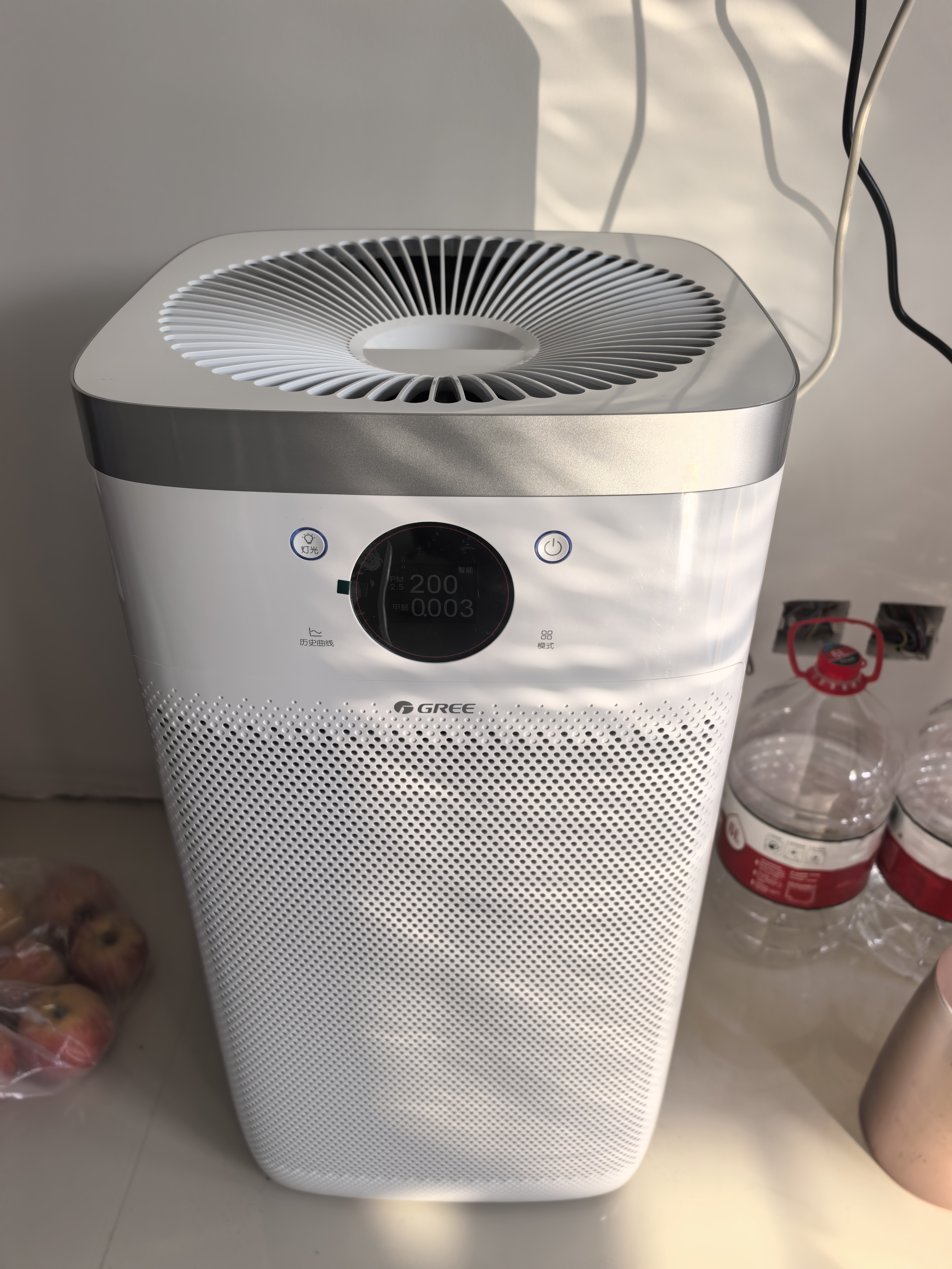 格力（GREE）空气净化器分解除甲醛除病毒过敏原除异味粉尘家用办公室动态数显高精传感器680G甲醛猎手 实拍图