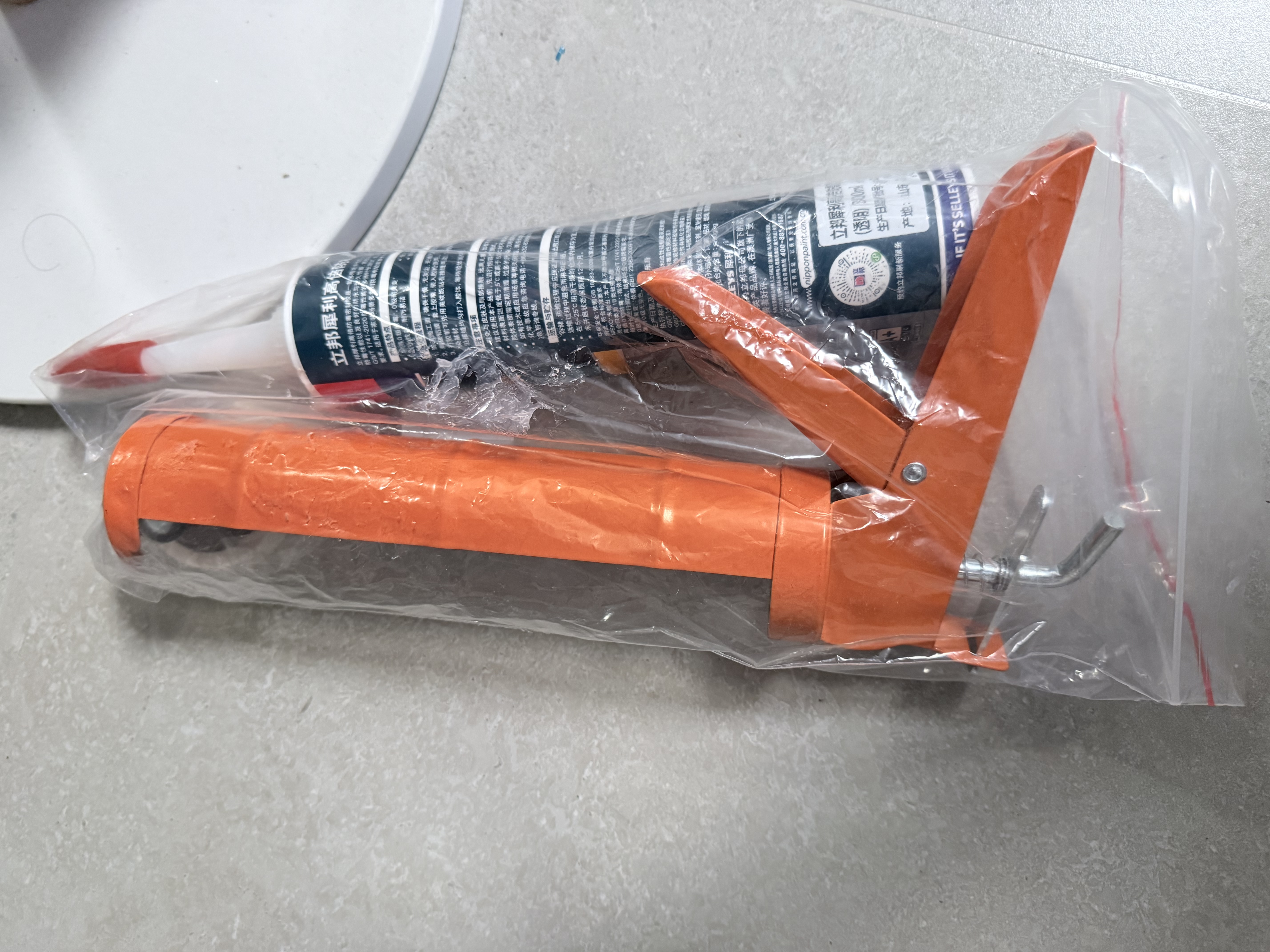 立邦 硅酮胶工具套装玻璃胶施工工具套装 不售后 实拍图