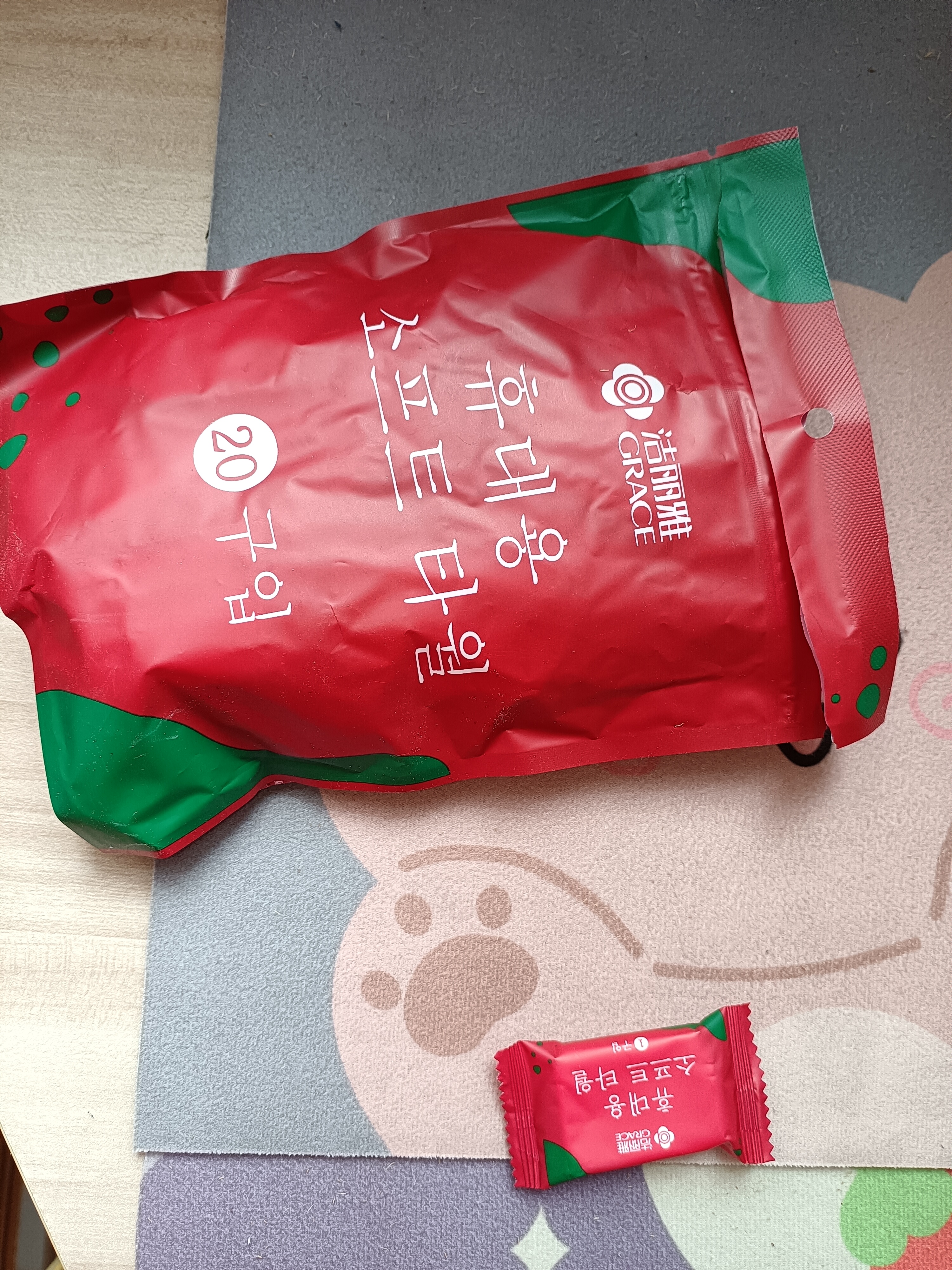 洁丽雅（Grace）旅行压缩毛巾一次性洗脸巾加厚加大擦脸巾便携装24*30cm*40粒 实拍图