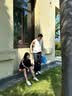 H8德训鞋男2026款春季板鞋真皮厚底莆田阿甘休闲风低帮女款运动鞋子 白黑条【莆田高品质】顺丰速发 42 实拍图