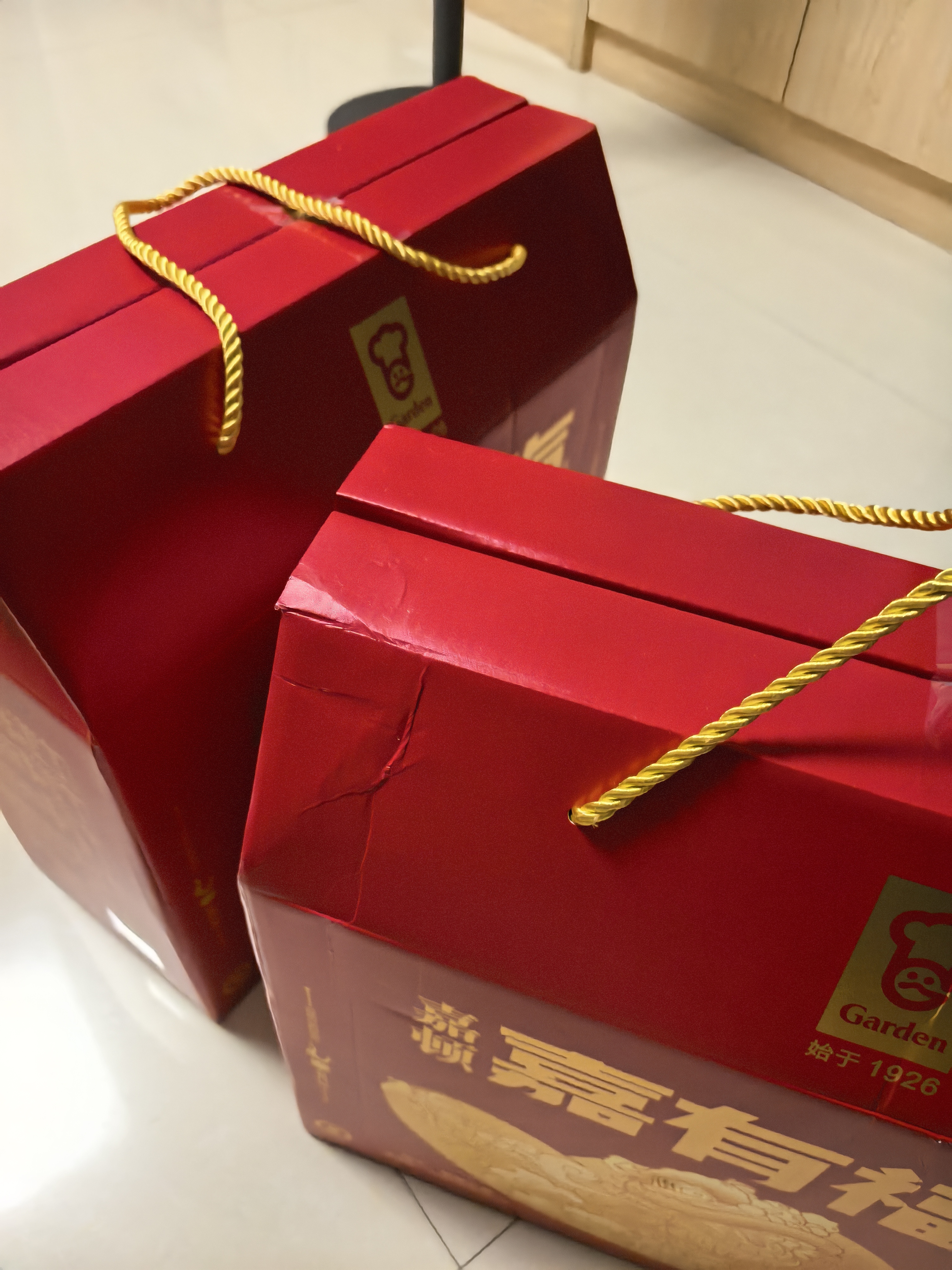 嘉顿（Garden）嘉有福气1575g威化饼干利是糖礼盒休闲零食 企业团购 中秋节礼物 实拍图