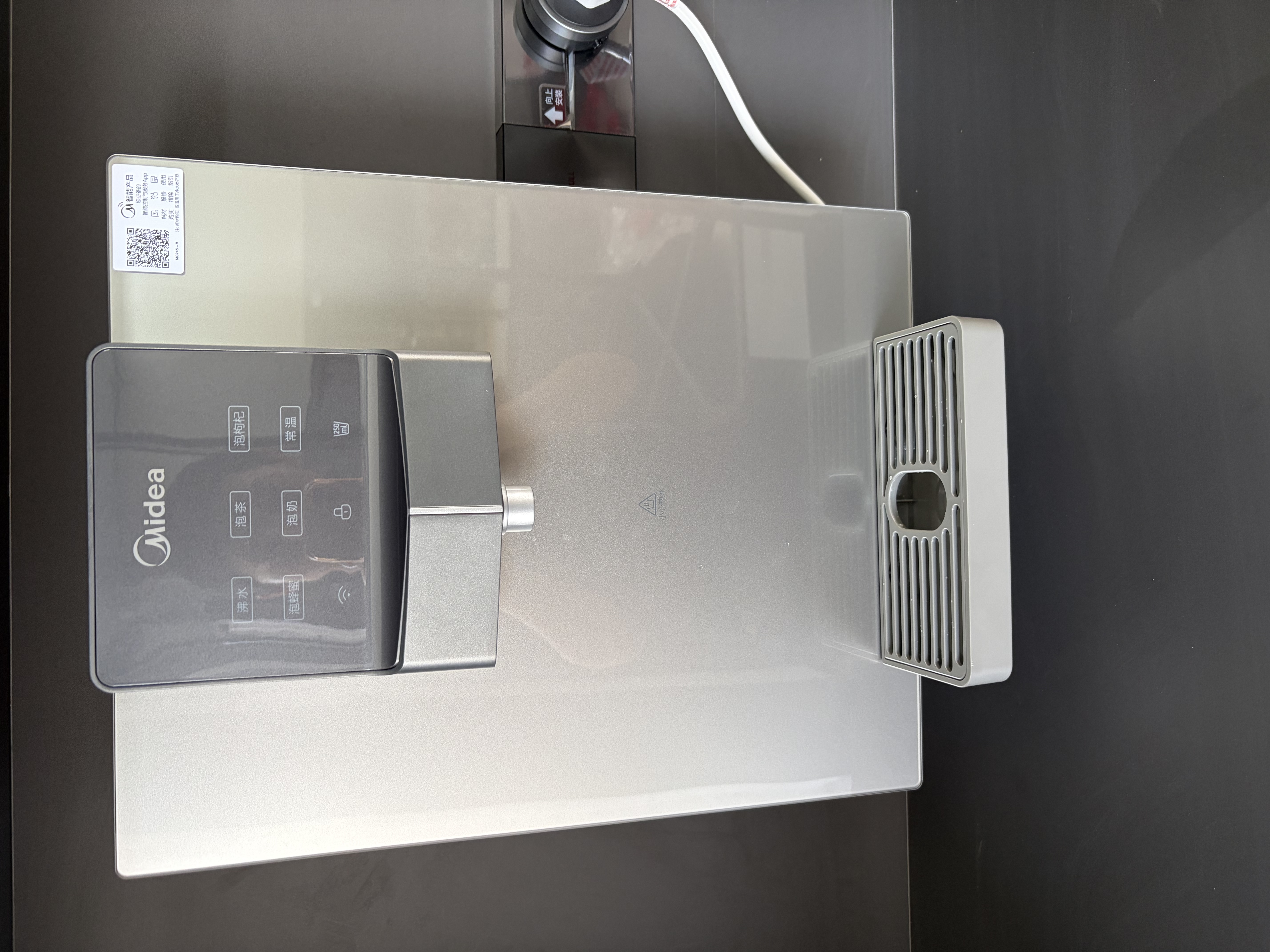 美的（Midea）净水器家用1200G流速母婴直饮机厨房台下式RO反渗透加热一体机餐边柜壁挂式管线机华凌全屋套装 【热销款】官方即热管线机+净水器 实拍图