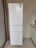 美的（Midea）电冰箱220升三门三温租房家用客厅宿舍小型三开门节能省电低音运行 220L三门家用冰箱|极地白 实拍图