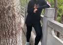 沐诗绮新款瑜伽服女套装户外运动健身服宽松显瘦弹力速干衣跑步套装 黑色五件套 3XL(150-170斤) 实拍图