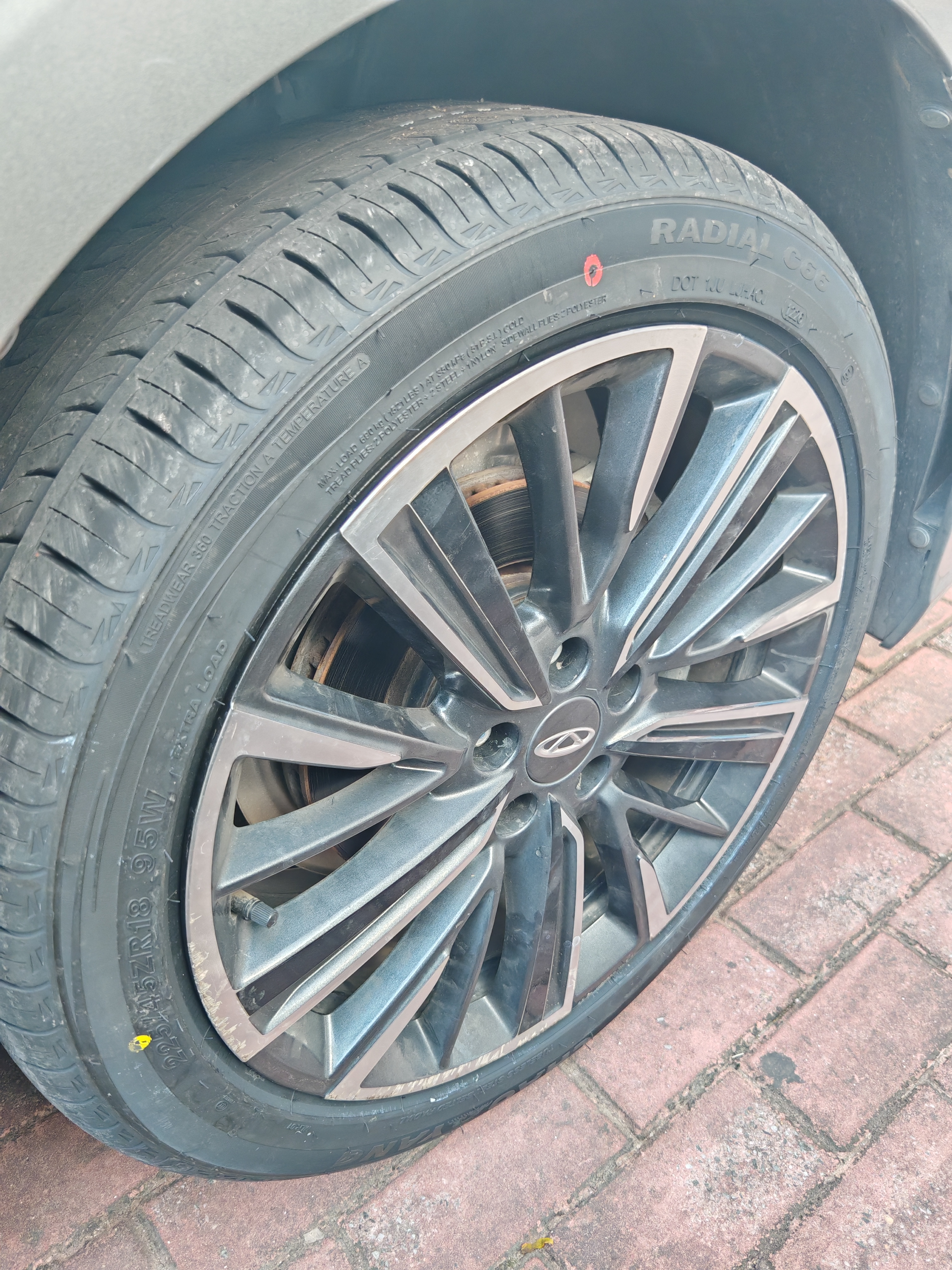 朝阳轮胎 汽车轮胎 225/45R18 95W C66 适配领克03/星瑞/起亚K5 实拍图