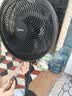 美的（Midea）【超级单品】七叶轻音立式电风扇家用柔风落地扇台式桌面小型风扇大风量节能摇头宿舍电扇 SAF30AB 实拍图