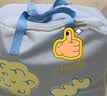 EACHY幼儿园被子收纳袋衣服打包手提袋牛津布大容量棉被整理袋 baby蓝M 实拍图