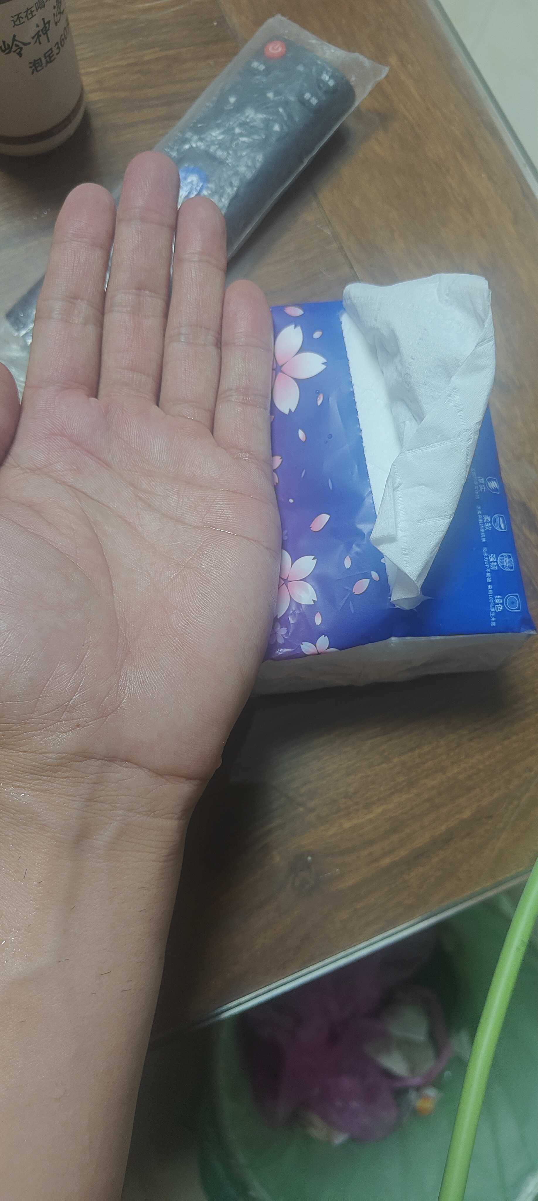 【真实惠】樱花原木抽纸餐巾纸面巾纸卫生纸家庭装实惠装 樱花原木抽纸 5层 240张*8包 实拍图