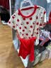 优衣库婴幼儿Sanrio快干睡衣/短袖宝宝UT三丽鸥睡衣484425 13 玫红色 90 实拍图