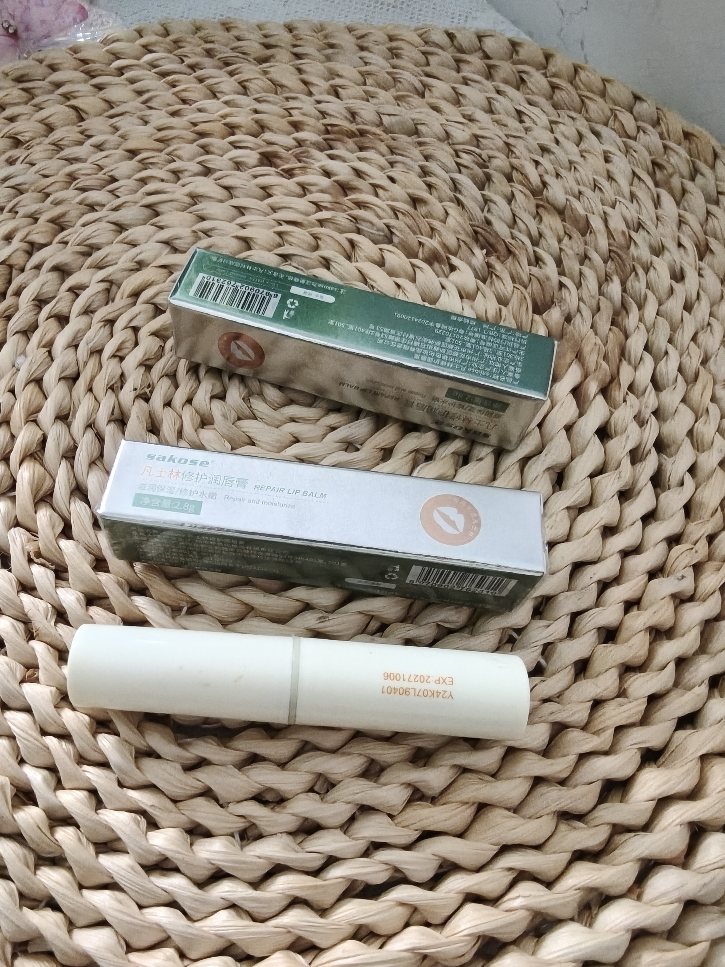 sakose凡士林修护润唇膏2支5.6g 秋冬防干裂起皮保湿补水女唇膜滋润唇纹 实拍图