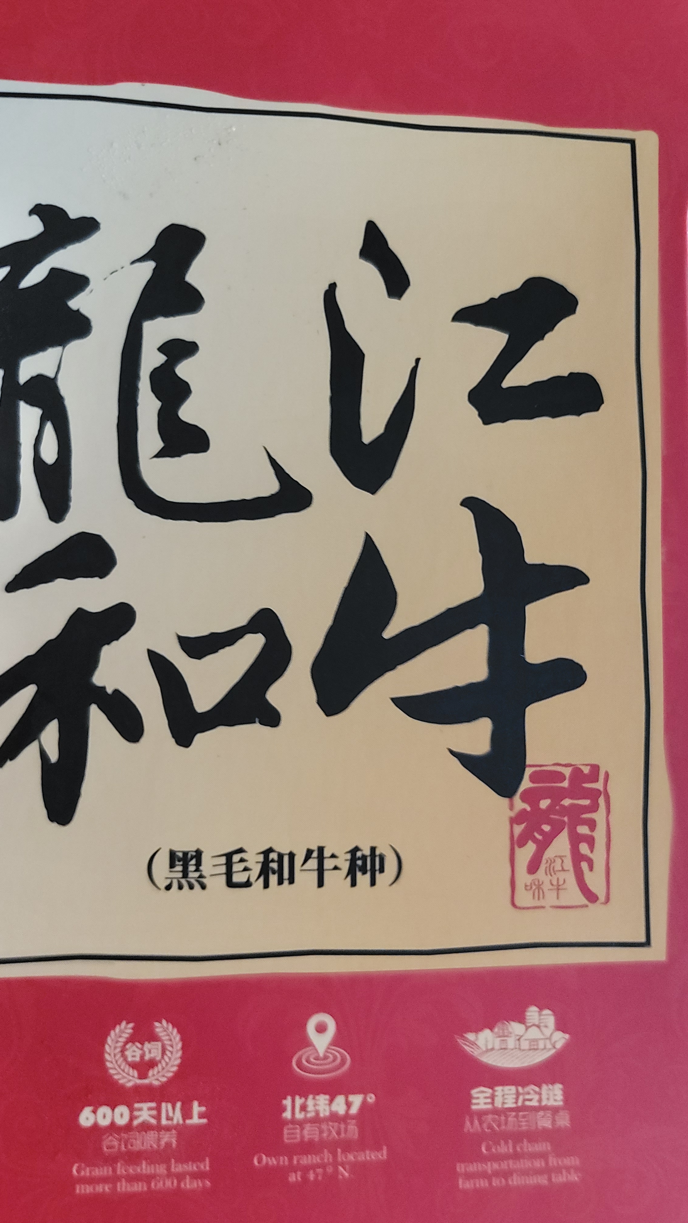 龍江和牛国产和牛A1(M3)原切菲力儿童牛排（里脊）220g宝宝辅食【真原切】 实拍图