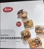 美丽雅玻璃饭盒圆形970ml上班族带饭可微波炉 高硼硅大容量保鲜碗便当盒 实拍图