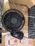 伸缩折叠小风扇家用静音运行学生宿舍办公室台式USB直插桌面大风力台面落地两用折叠电风扇SSF2 【颜色随机】USB直插+伸缩折叠-1个装 0mAh 实拍图