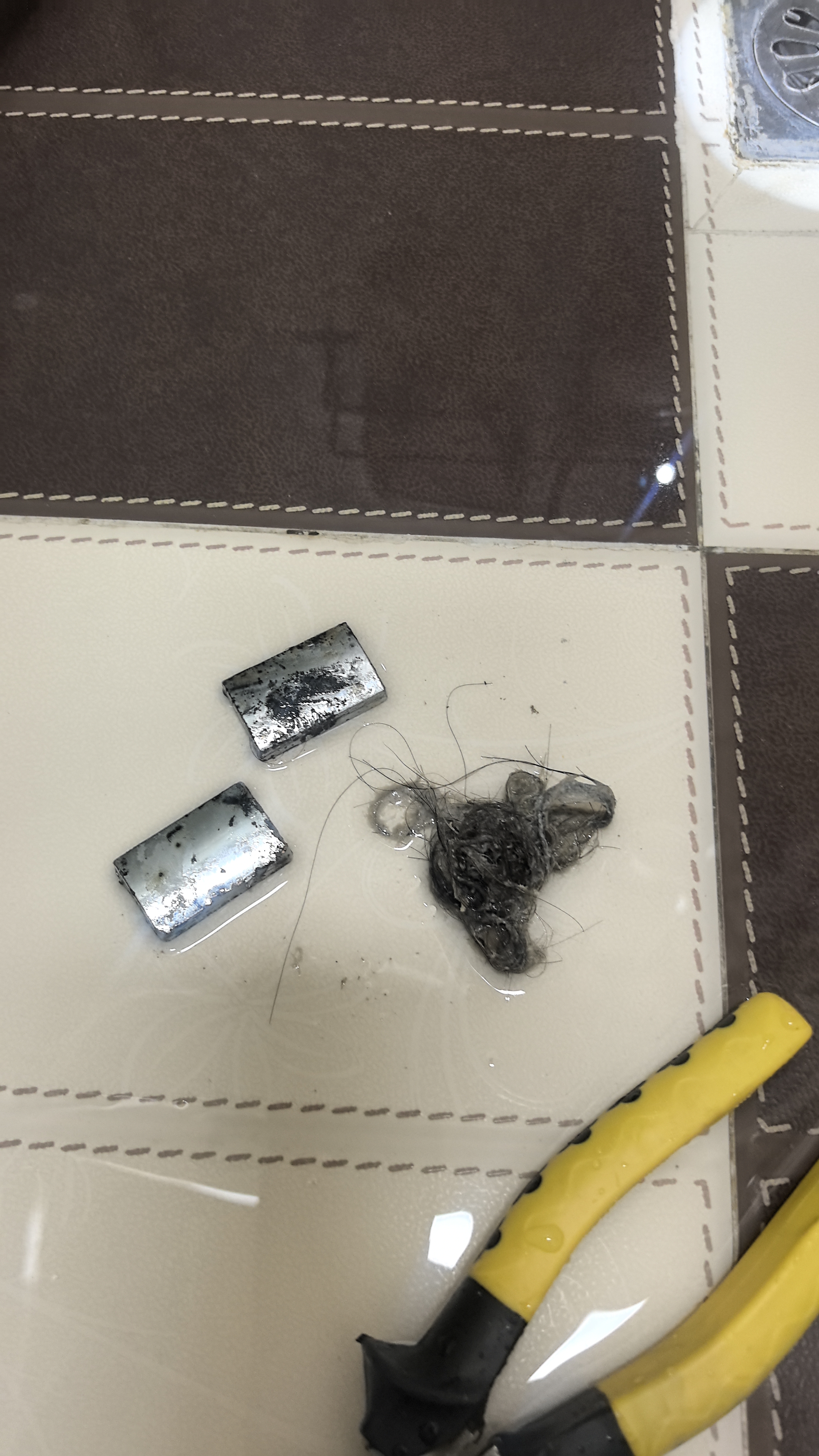 七个工匠 管道下水道疏通器通马桶厕所神器工具水管异物夹堵塞四爪取物钩 1米四爪疏通器 实拍图