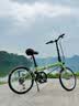 大行（DAHON）D6折叠自行车20英寸6速成人休闲单车 KBC061 青草绿 20英寸 实拍图