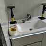 凯蒂芙蜂窝铝浴室柜太空铝陶瓷一体洗漱台装洗脸盆柜组合现代简约洗手池 81CM【智能美妆镜柜】感应灯光 陶瓷一体盆 实拍图