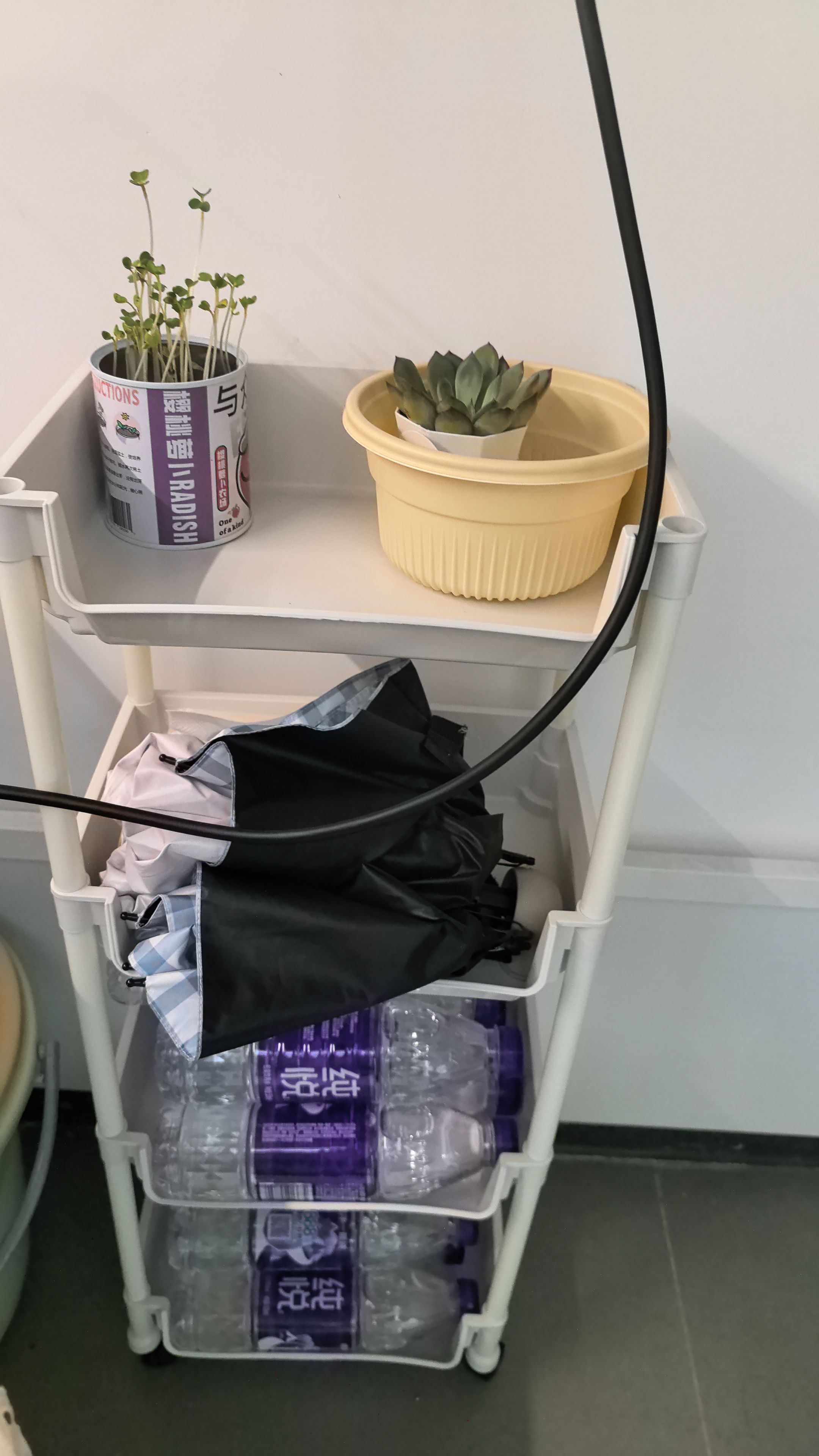 小推车置物架多层可移动书架零食架书架推车式移动落地储物架 4层【带轮】容量升级 实拍图
