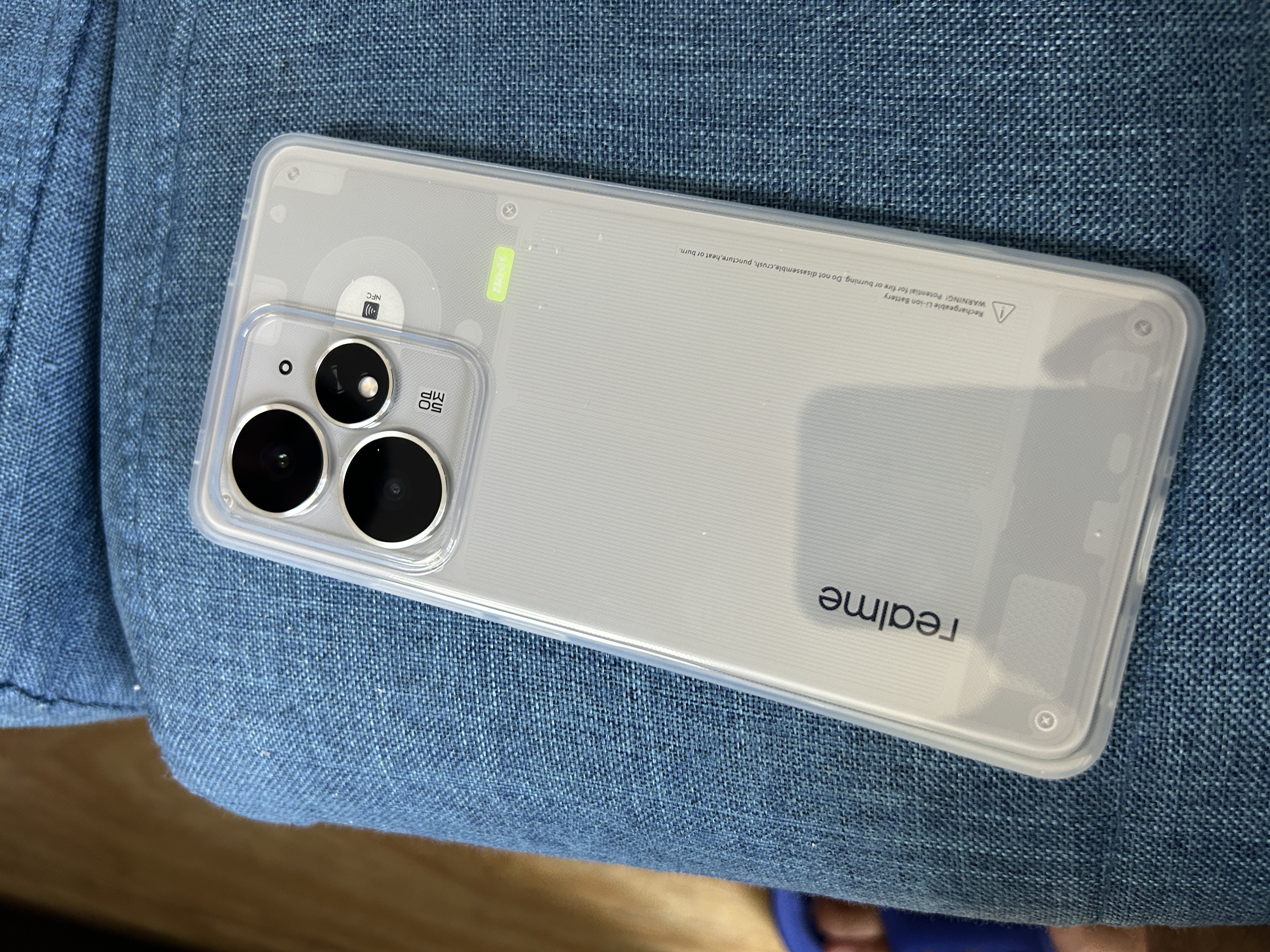 realme手机OPPO 真我Neo7 Turbo 天玑9400e 超薄续航大电池直屏 智能游戏AI性能手机16+512透明灰 实拍图