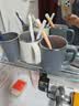 京东京造304不锈钢漱口杯 大容量杯子刷牙杯抗菌防霉情侣家用牙刷杯 480mL白色 实拍图
