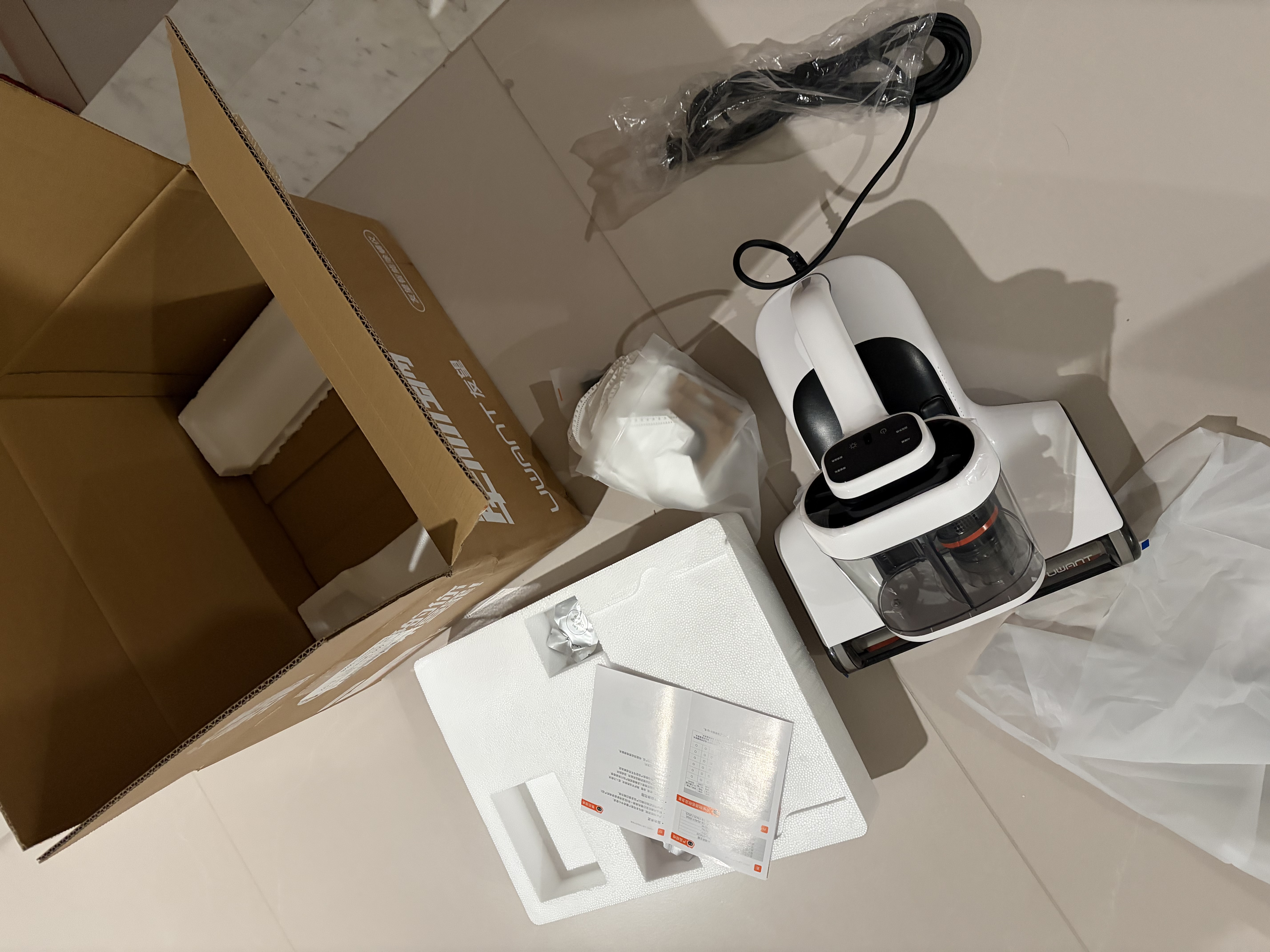 UWANT【价保双11】友望cm2601除螨仪器自动集尘【60天免倒灰】高温杀菌床上吸尘器三合一大吸力除螨机 实拍图