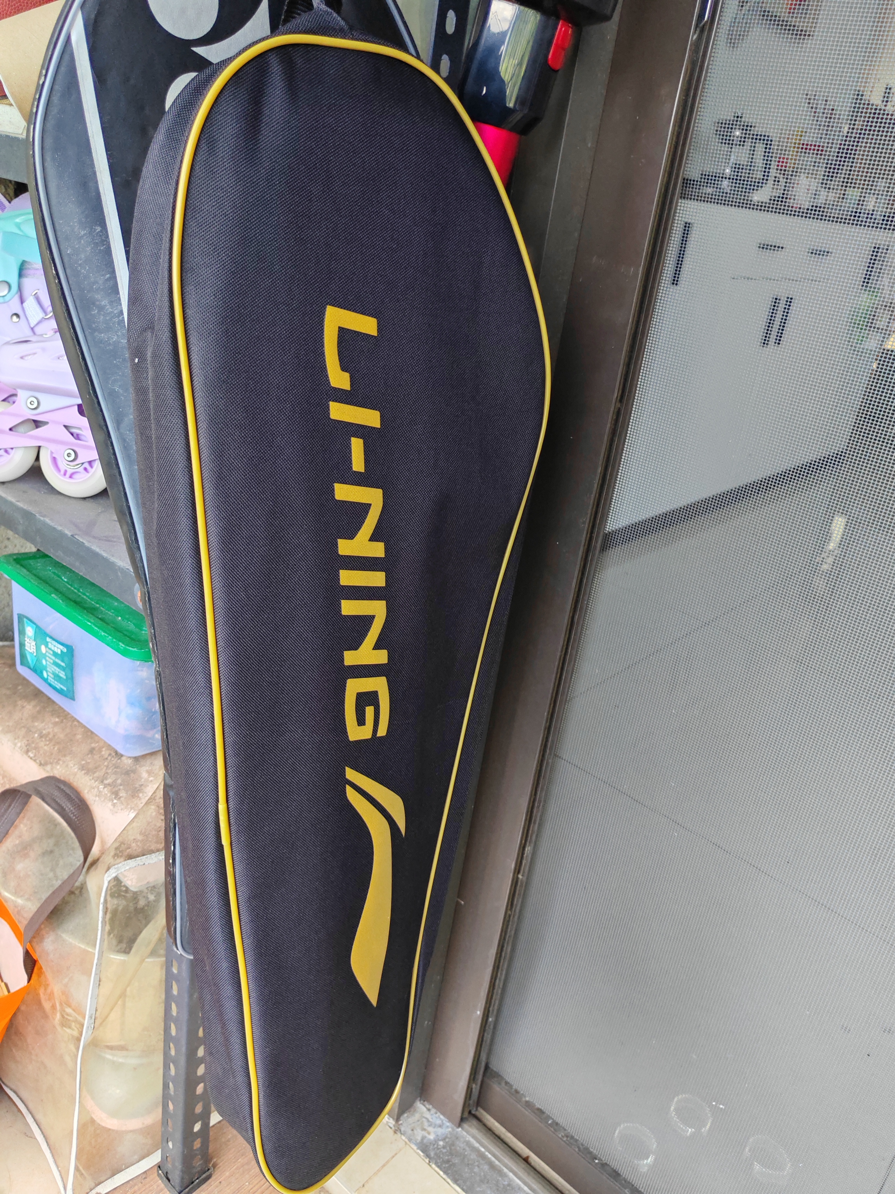 李宁（LI-NING）羽毛球包拍包大容量2支装3支装男女款单肩包网球拍袋多功能拍包 实拍图